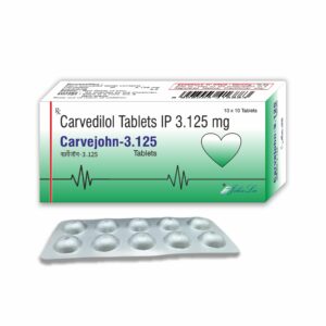 Carvedilol 3.125mg